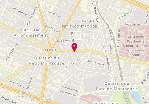 Plan de Tokyoyaki, 2 Rue Couche, 75014 Paris