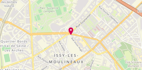 Plan de 7 à Issy, 7 Rond-Point Victor Hugo, 92130 Issy-les-Moulineaux