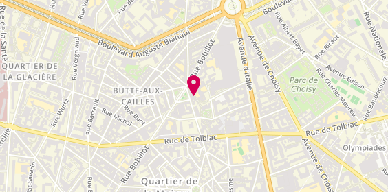 Plan de Le Feu de Mars, 41 Rue Vandrezanne, 75013 Paris