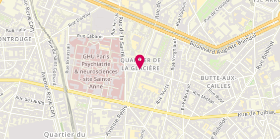 Plan de Oh Sushi, 99 Rue de la Glacière, 75013 Paris