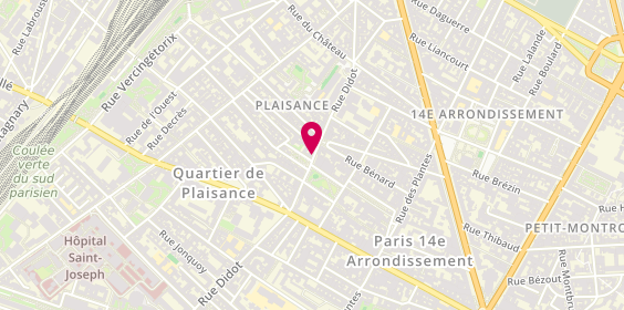 Plan de Ichiban Sushi, 30 Rue Didot, 75014 Paris