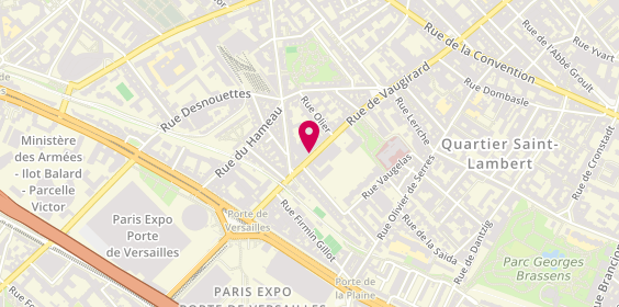 Plan de Hyper Sushi, 366 Ter Rue de Vaugirard, 75015 Paris