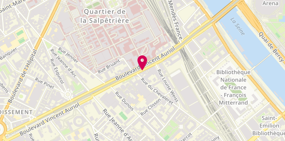 Plan de Tekkaba, 73 Boulevard Vincent Auriol, 75013 Paris
