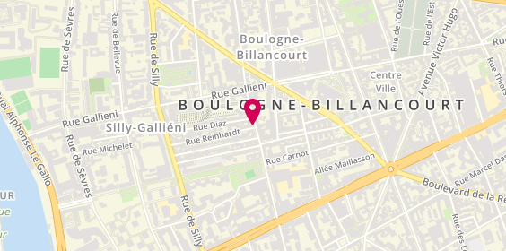 Plan de Bozen, 130 Rue de Billancourt, 92100 Boulogne-Billancourt