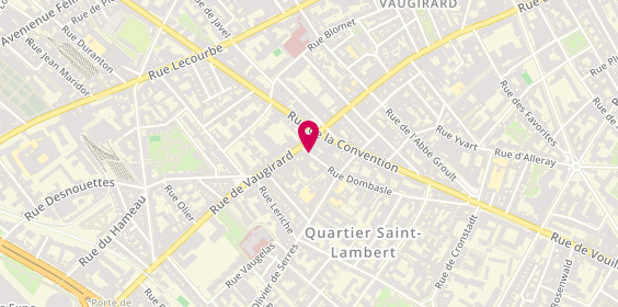Plan de Kintaro, 6 Rue Dombasle, 75015 Paris