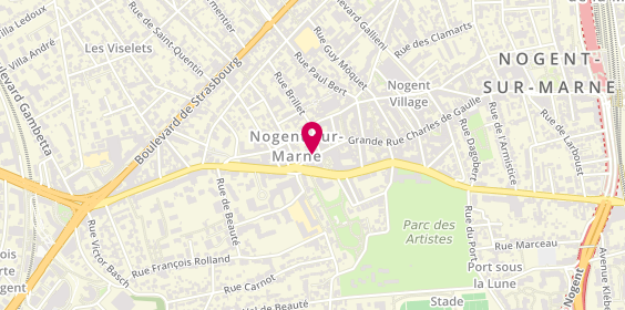 Plan de Royal volonté, 77 grande Rue Charles de Gaulle, 94130 Nogent-sur-Marne