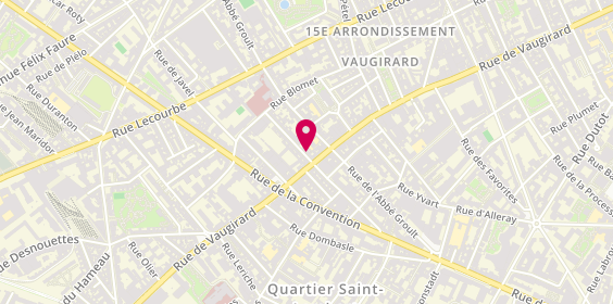 Plan de Siam City, 19 Rue Ferdinand Fabre, 75015 Paris