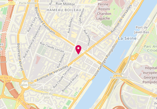 Plan de Saveurs de Tokyo, 158 avenue de Versailles, 75016 Paris