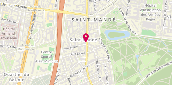 Plan de Tomo, 70 avenue du Général de Gaulle, 94160 Saint-Mandé