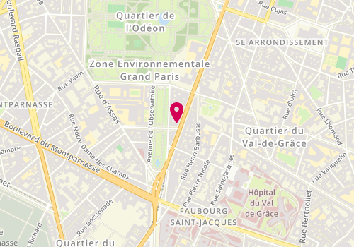 Plan de Sushi Fresh, 80 Boulevard Saint-Michel, 75006 Paris