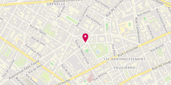 Plan de Sushi Sun, 118 Rue des Entrepreneurs, 75015 Paris