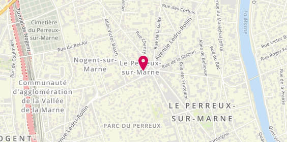 Plan de Bo Sushi, 71 avenue Ledru Rollin, 94170 Le Perreux-sur-Marne