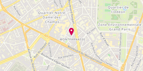 Plan de Sous les Cerisiers, 12 Rue Stanislas, 75006 Paris