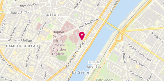 Plan de Honkaku, 90 Bis avenue de Versailles, 75016 Paris