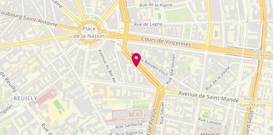 Plan de Otaku, 63 Boulevard de Picpus, 75012 Paris