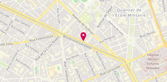 Plan de Ikura, 27 Boulevard Garibaldi, 75015 Paris