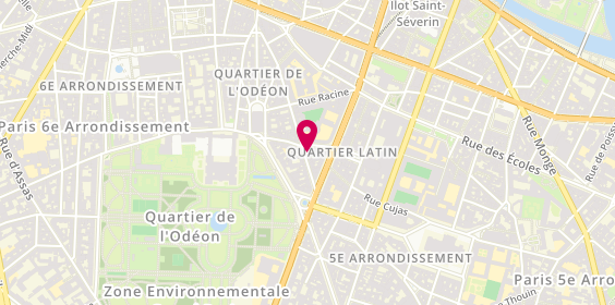 Plan de Kiotori, 61 Rue Monsieur le Prince, 75006 Paris