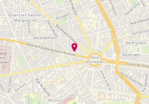 Plan de Yapany Sushi, 4 Rue Immeubles-Industriels, 75011 Paris