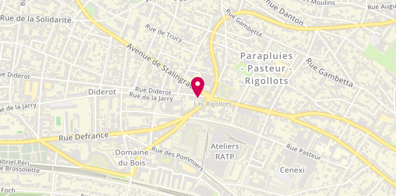 Plan de Nikayo, 224 Rue Diderot, 94300 Vincennes