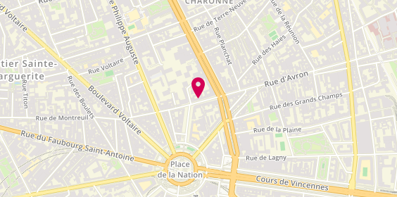 Plan de Jin Yao, 123 Rue de Montreuil, 75011 Paris