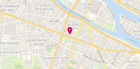 Plan de Gomaya, 10 Rue Boutebrie, 75005 Paris
