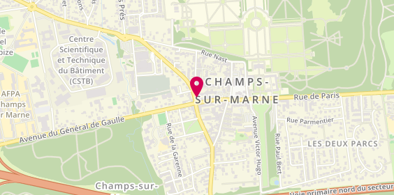 Plan de Fujiyama, 2 Rue de Chelles, 77420 Champs-sur-Marne