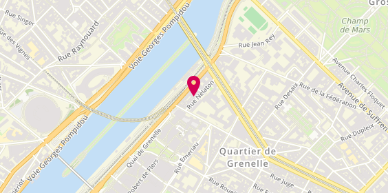 Plan de Le Concert de Cuisine, 14 Rue Nélaton, 75015 Paris