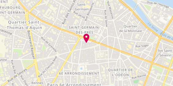 Plan de Tsukizi, 2 Bis Rue des Ciseaux, 75006 Paris