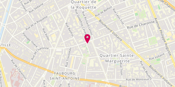 Plan de Bacabon, 90 Rue de Charonne, 75011 Paris