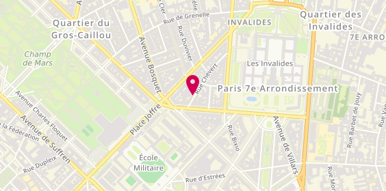 Plan de Koï, 34 Rue Chevert, 75007 Paris