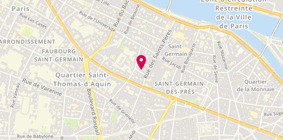 Plan de Ojii, 6 Rue Perronet, 75007 Paris