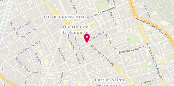 Plan de Pho 156, 156 Boulevard Voltaire, 75011 Paris