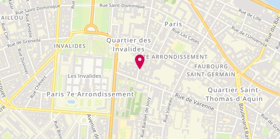Plan de Restaurant MIDO, 53 Rue de Bourgogne, 75007 Paris