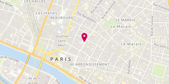 Plan de Niji, 15 Rue des Archives, 75004 Paris