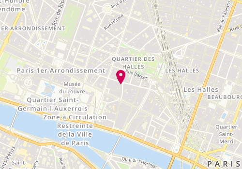 Plan de Midory, 49 Rue de l'Arbre Sec, 75001 Paris
