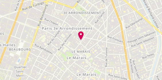 Plan de Okomusu, 11 Rue Charlot, 75003 Paris