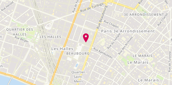 Plan de Mamie Sushi, 4 Rue Brantôme, 75003 Paris