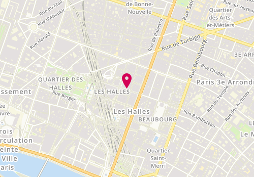 Plan de Leader Sushi, 78 Rue Rambuteau, 75001 Paris
