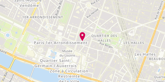 Plan de Aoi Sushi, 10 Rue Jean-Jacques Rousseau, 75001 Paris