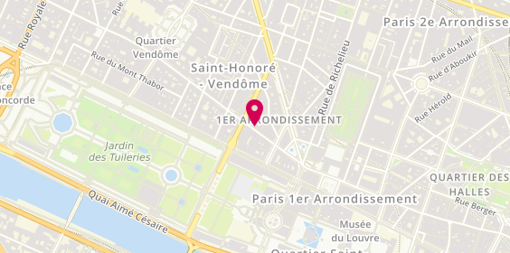Plan de Office Nodaïwa Tokyo, 272 Rue Saint-Honoré, 75001 Paris