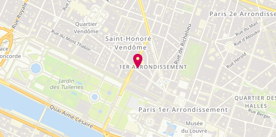 Plan de Sapporo, 276 Rue Saint-Honoré, 75001 Paris