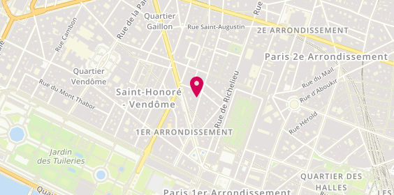 Plan de Yasube, 9 Rue Sainte-Anne, 75001 Paris