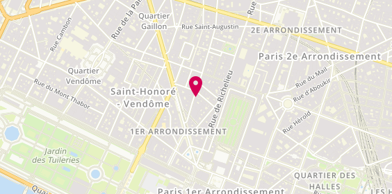 Plan de Chikoja, 14 Rue Sainte-Anne, 75001 Paris