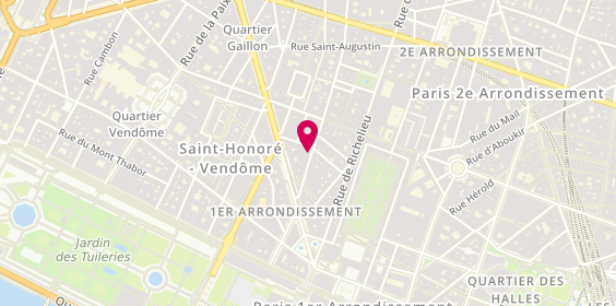 Plan de Aki, 11 Bis Rue Sainte-Anne, 75001 Paris