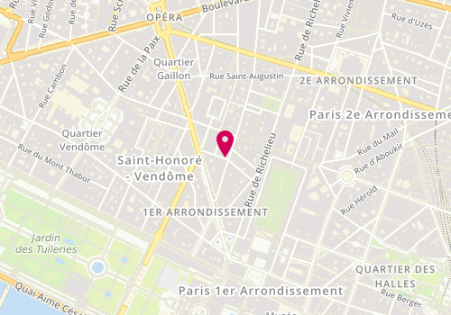 Plan de Nakayochi - Sapporo, 37 Rue Sainte-Anne, 75001 Paris