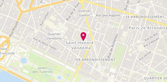 Plan de Foujita, 41 Rue Saint-Roch, 75001 Paris