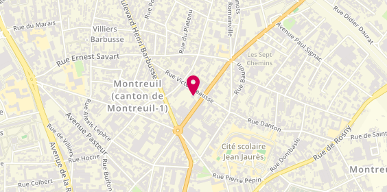 Plan de A.W.L, 53-55 Boulevard Paul Vaillant Couturier, 93100 Montreuil
