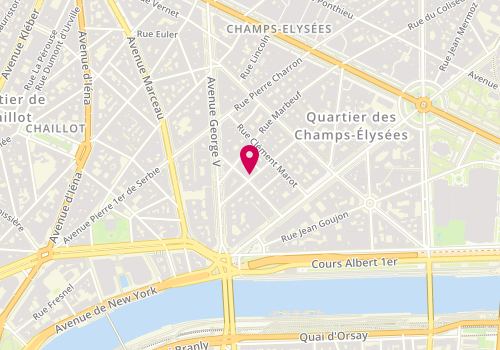 Plan de Okuda, 7 Rue la Trémoille, 75008 Paris