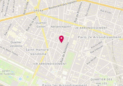 Plan de Toyotomi - Restaurant Japonais Paris 2, 24 Rue des Petits Champs, 75002 Paris