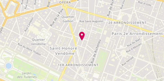 Plan de Ryô, 7 Rue des Moulins, 75001 Paris